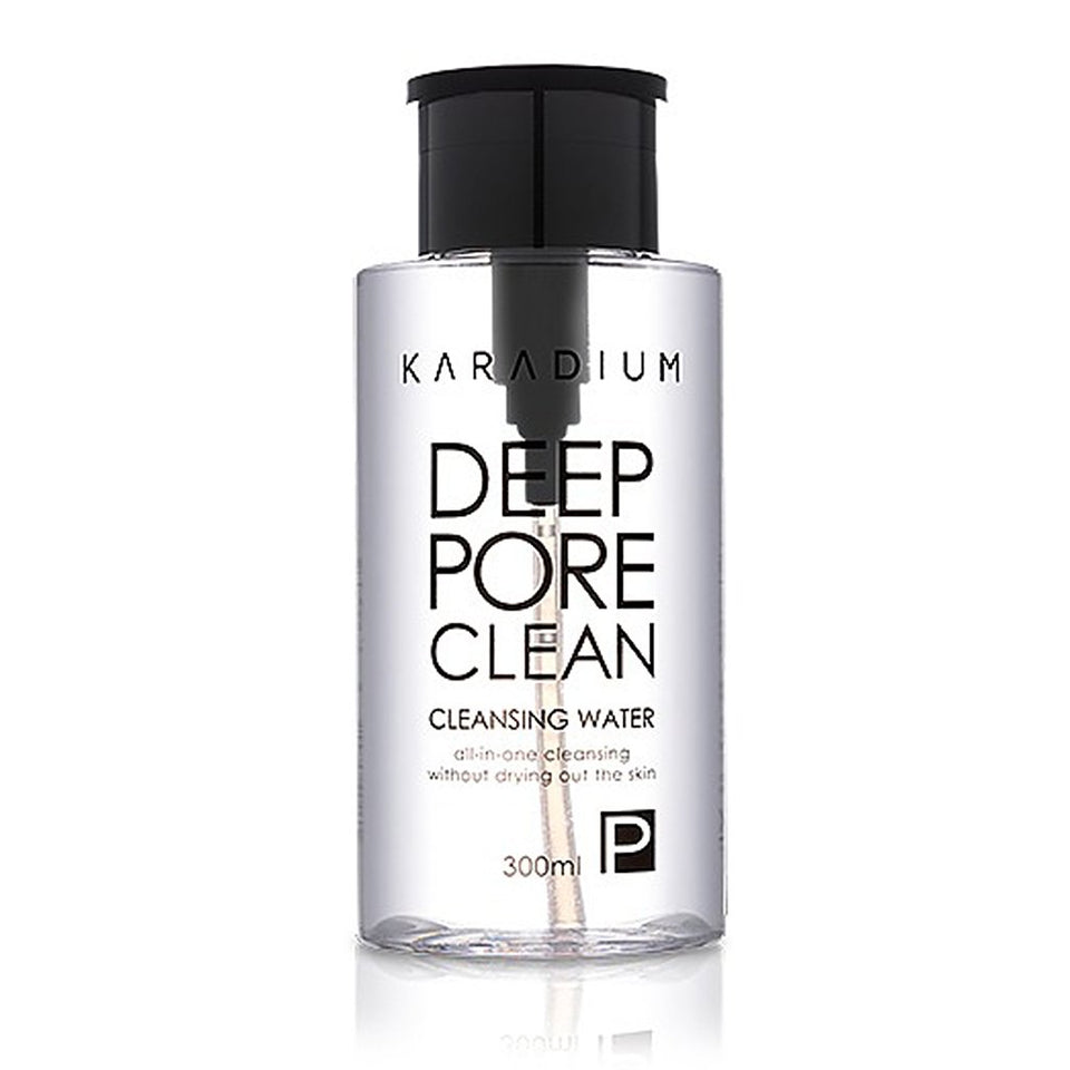 [KARADIUM] Deep Pore Clean Cleansing Water 300ml, All in One Cleansing without Drying out the Skin