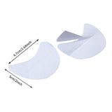 Eyeshadow stencils 100 Pcs Eye Shadow Shields Eye Makeup Pads for Eyelash Extensions or Lip Makeup(White)