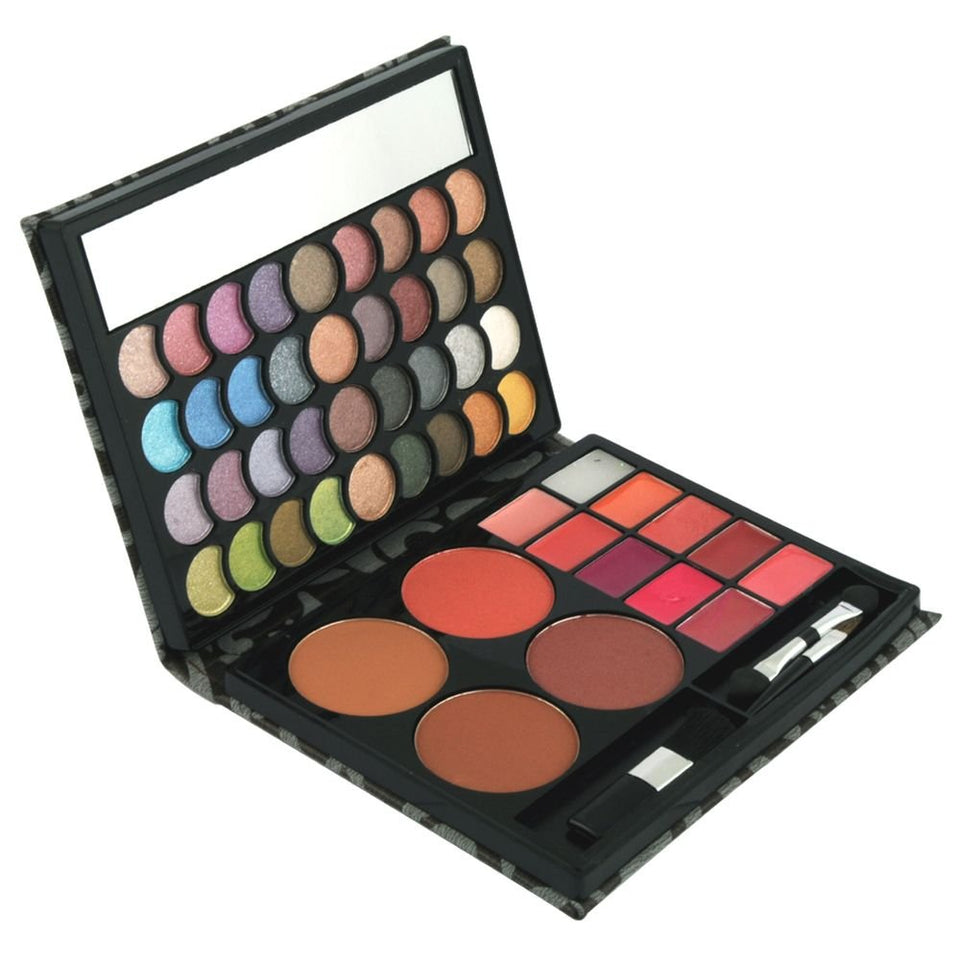 Makeup Palette - Beauty Canvas Beige - 51 Pcs - Gift box, Christmas gift, gift for women, make-up box