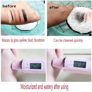 Coshine Makeup Removal Cookie Puff, Face Eraser Removing Cleaning Puff (1piece)