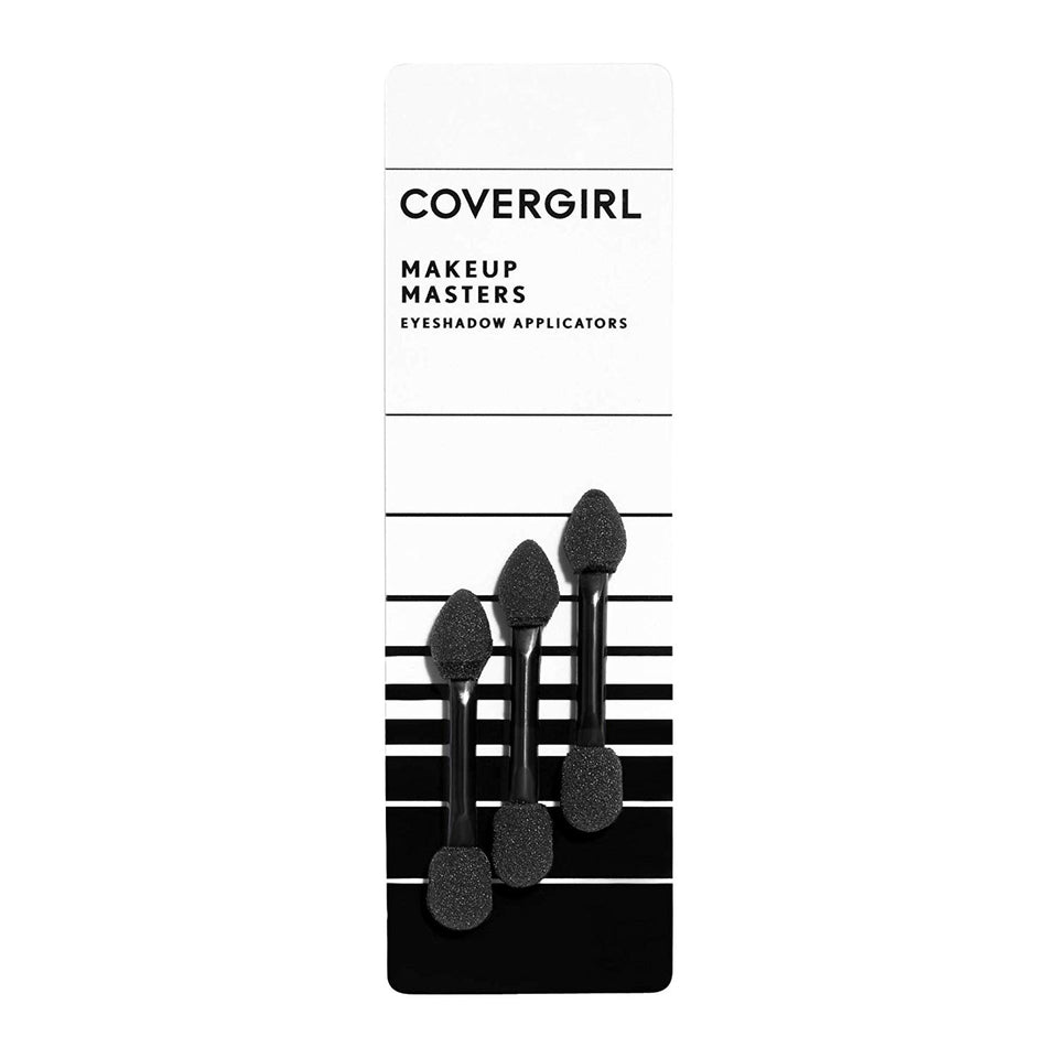 COVERGIRL Makeup Masters Eye Shadow Applicators, 3 Count (Packaging May Vary)