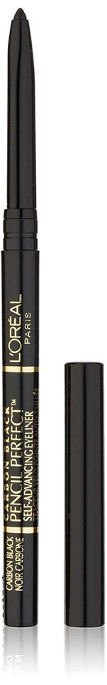 L'Oréal Paris Pencil Perfect Self-Advancing Eyeliner, Carbon Black, 0.01 fl. oz.