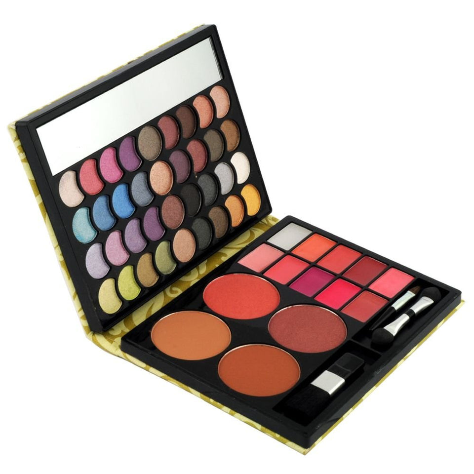 Makeup Palette - Beauty Canvas Beige - 51 Pcs - Gift box, Christmas gift, gift for women, make-up box