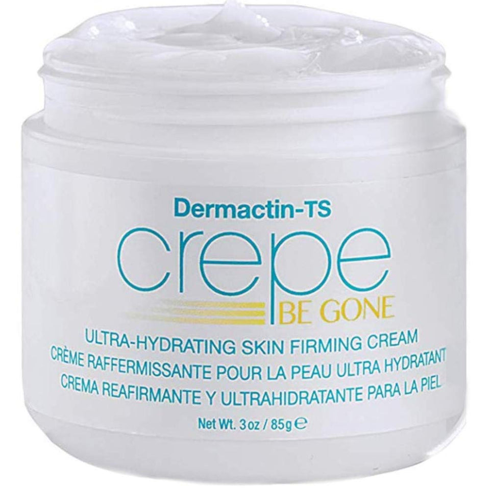 Dermactin-TS Crepe Away Body Souffle 3 oz. - for Dry Aging & Crepey Skin, Smoothes Plumps & Firms Skin, Deeply Moisturizes Skin, Can Be Used On Neck, Chest, Arms & Legs