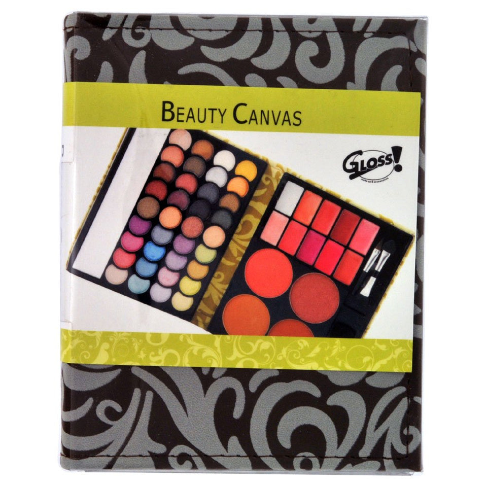 Makeup Palette - Beauty Canvas Beige - 51 Pcs - Gift box, Christmas gift, gift for women, make-up box