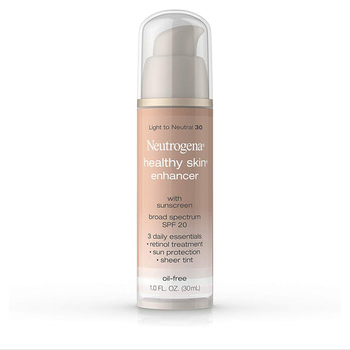 Neutrogena Healthy Skin Enhancer, Broad Spectrum Spf 20, Light To Neutral 30, 1 Oz.