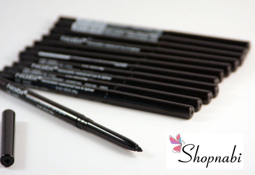 12pcs Nabi Retractable Waterproof Black Eyeliner (Wholesale Lot)