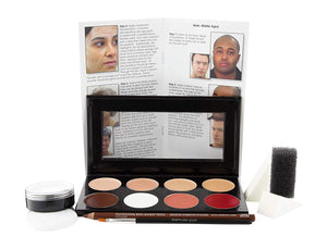 Mehron Makeup Mini-Pro Student Makeup Educational Kit (Fair/Olive)