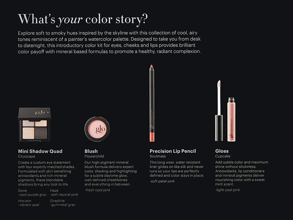 Glo Skin Beauty Day-to-Night Makeup Kit, 4 Ct.